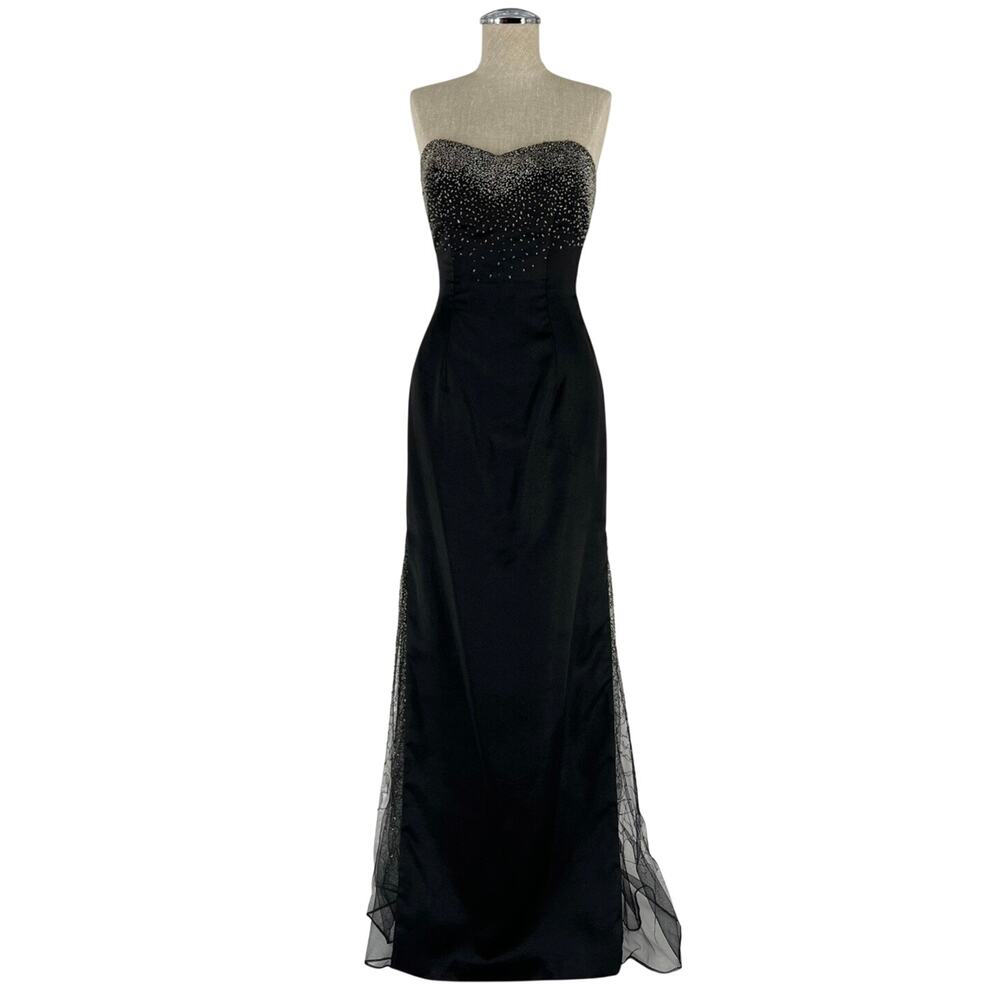 Y2K strapless formal gown Xcite 2000s vintage